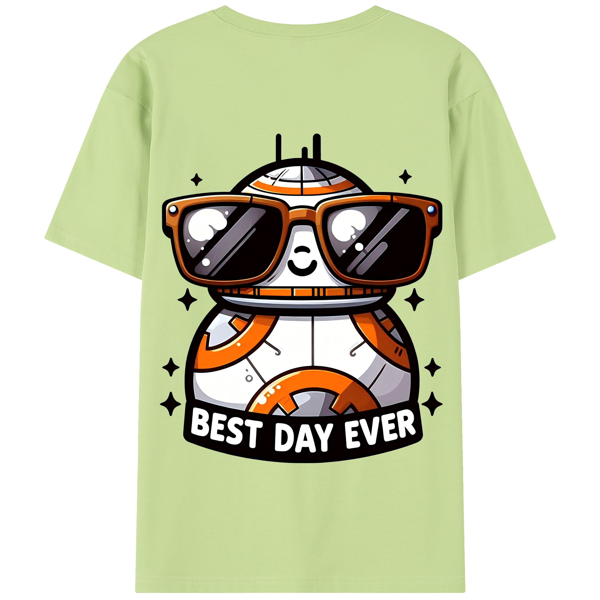 （画像用） スター・ウォーズ Star Wars 綿100％半袖Tシャツ（背面プリント）